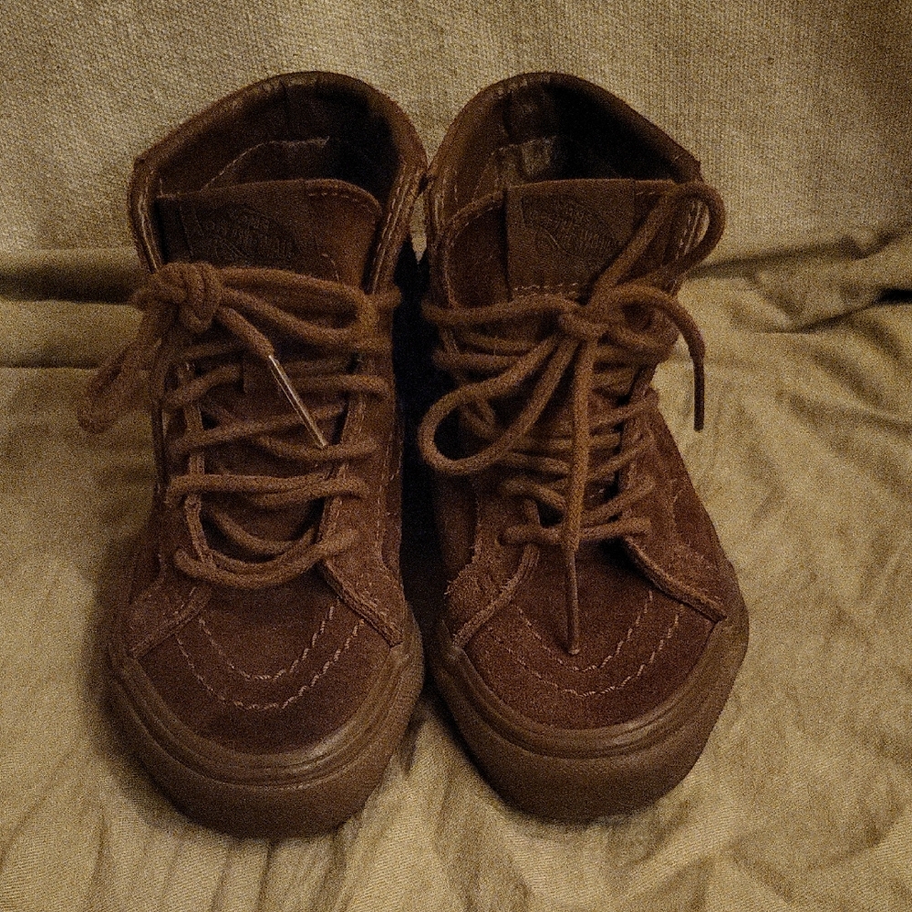 Vans Kids Brown High-Top Boots